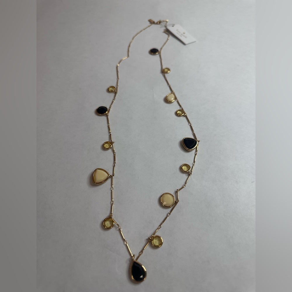NWT - Kate Spade Twinkle Lights Long Station Necklace -Gift Ready - Picture 2 of 7